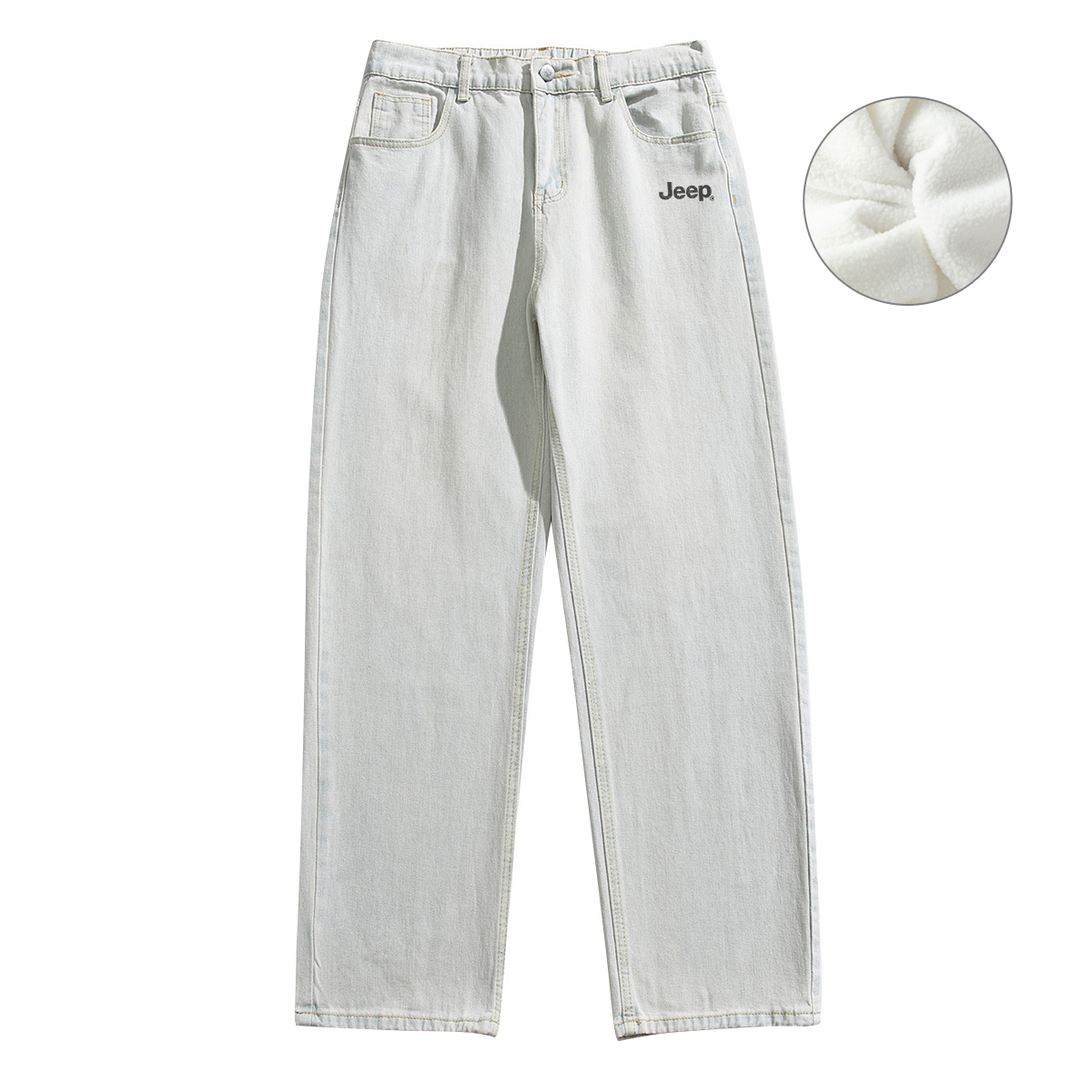 

Джинсы в стиле жизни пастбищной лошади Unisex Jeep, желтый