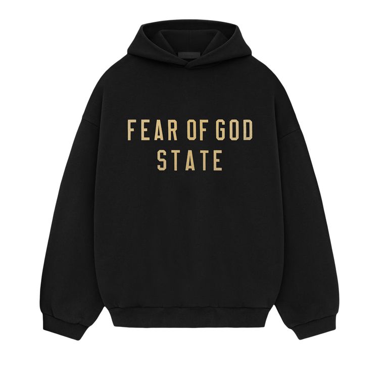 

Худи Fear of God Essentials Fleece Hoodie Black, черный