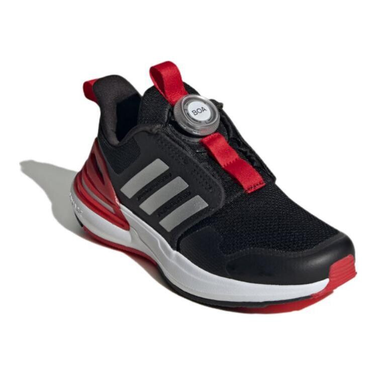 Кроссовки adidas Rapidasport BOA Kids Lifestyle Shoes Kids Low-top Black/silver/red, красный — фото 3