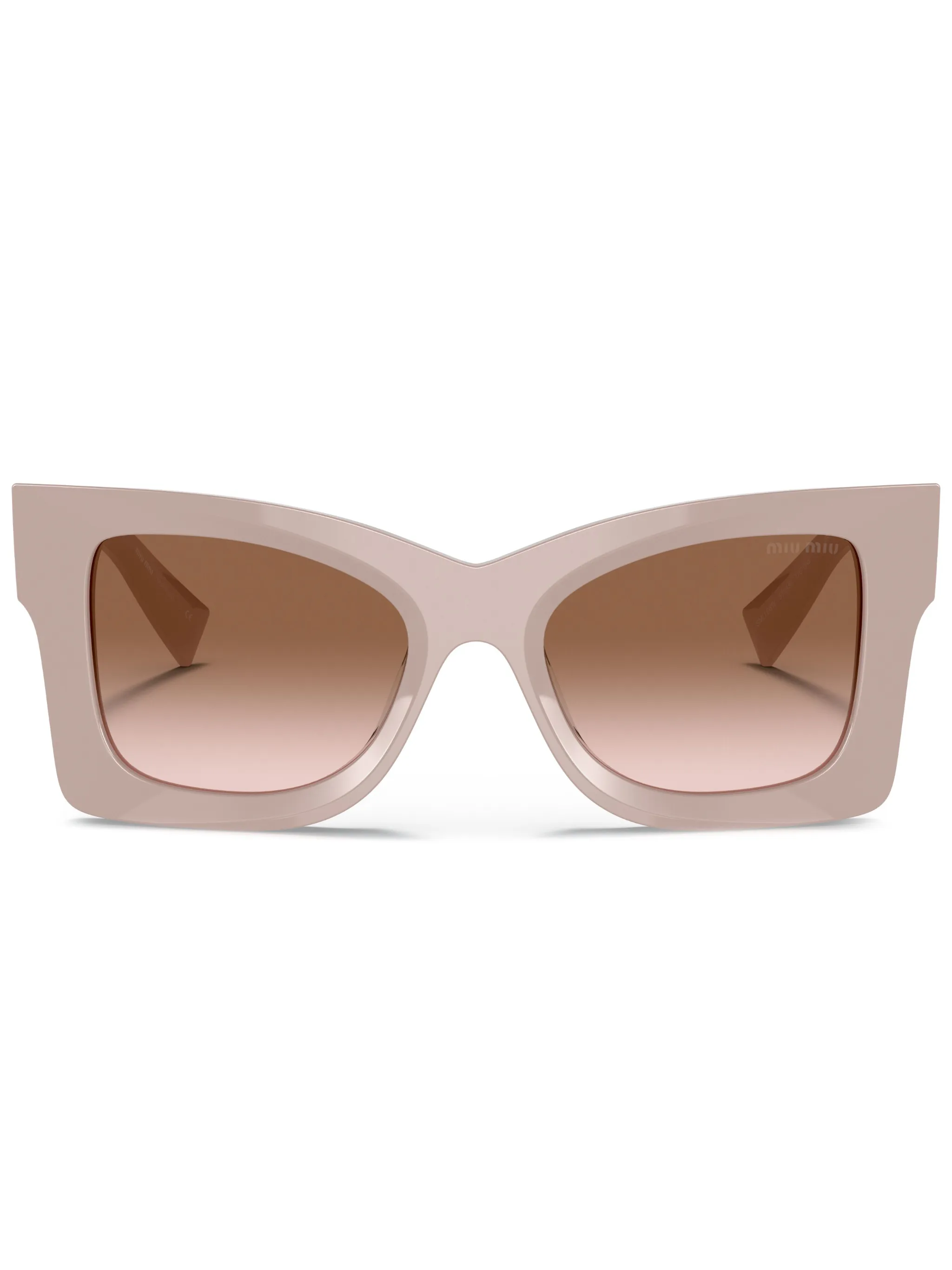 

Солнцезащитные очки 08WS Miu Miu Eyewear, розовый