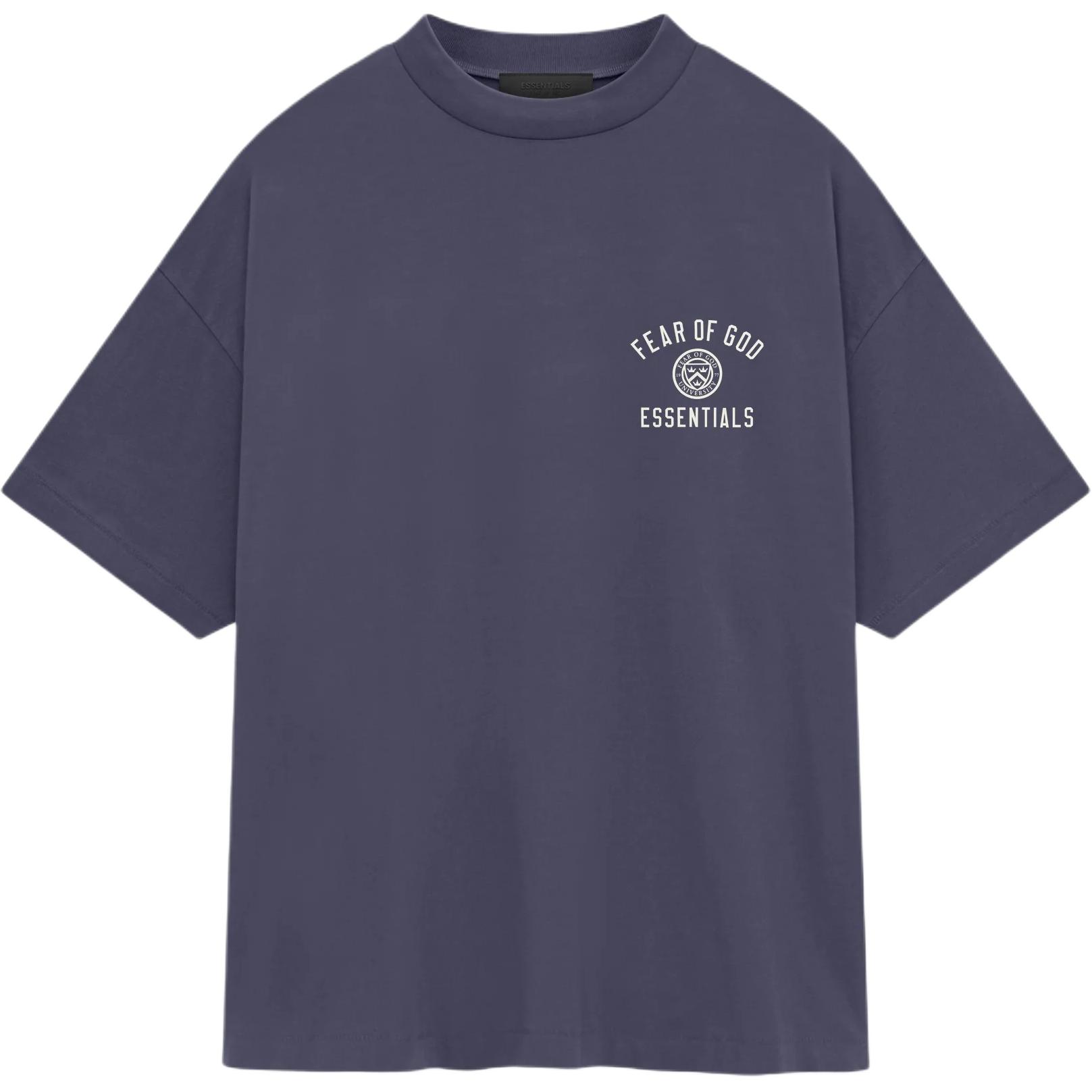 

Футболка с круглым вырезом Fear Of God Jersey Fear Of God Essentials, Dark Sea Blue/MARINE