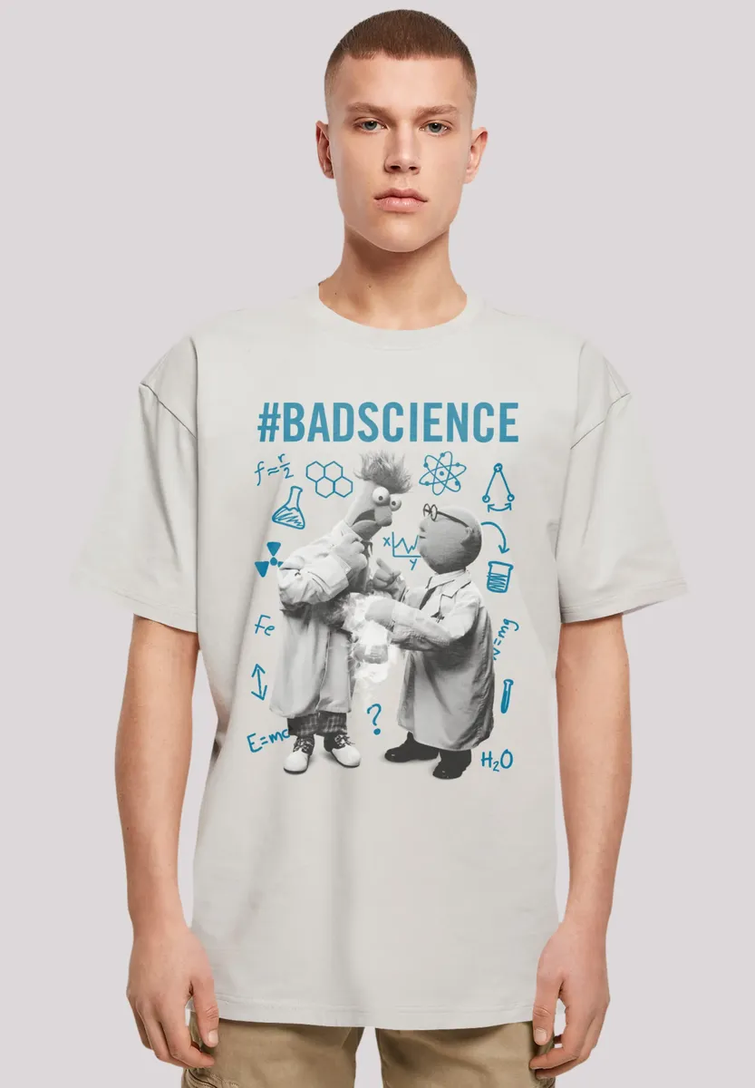 

Футболка F4NT4STIC "Disney Muppets #BadScience", премиум качество, цвет Lightasphalt