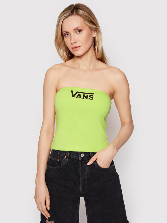 

Топ приталенного кроя Vans, желтый