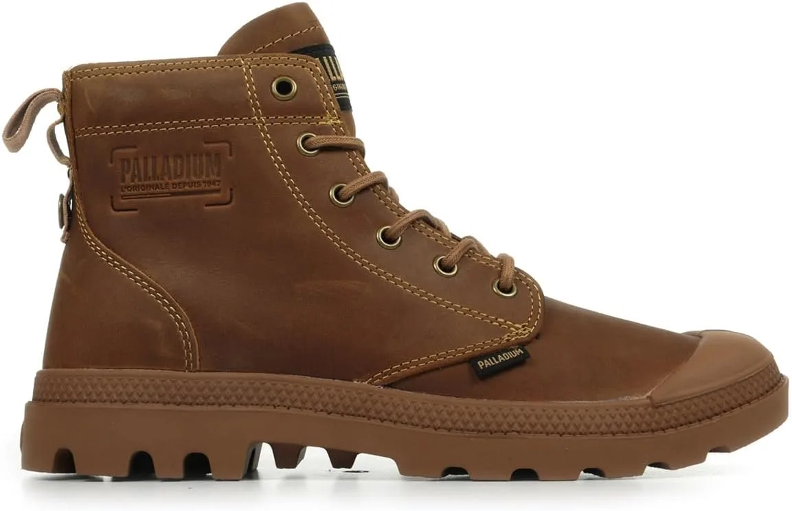 Ботинки Palladium Unisex Pampa Zip LTH Legacy Ankle Boot, красный