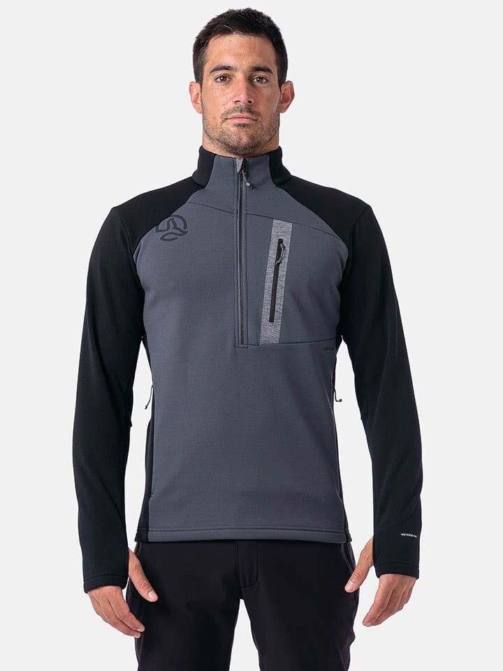

Флисовая куртка TERNUA Fleecejacke Punjak, цвет Schwarz/Grau