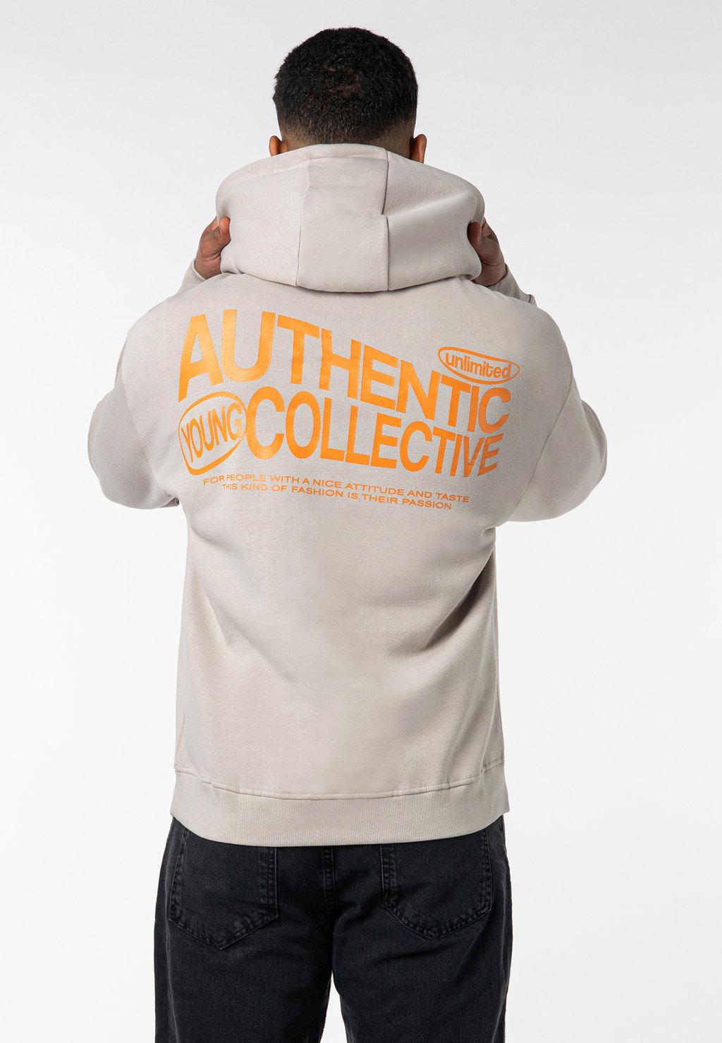 

Толстовка AUTHENTIC BACK - Hoodie Sublevel, бежевый