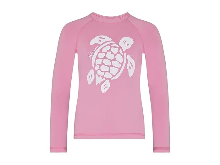 Футболка для плавания с длинным рукавом UV-защита Glassy Vilebrequin Kids, Bleu Marine
