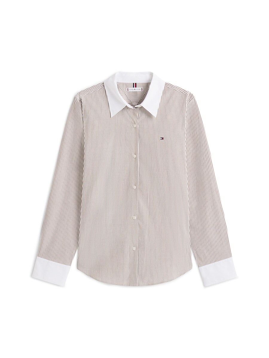 

Блуза TOMMY HILFIGER ESS, коричневый