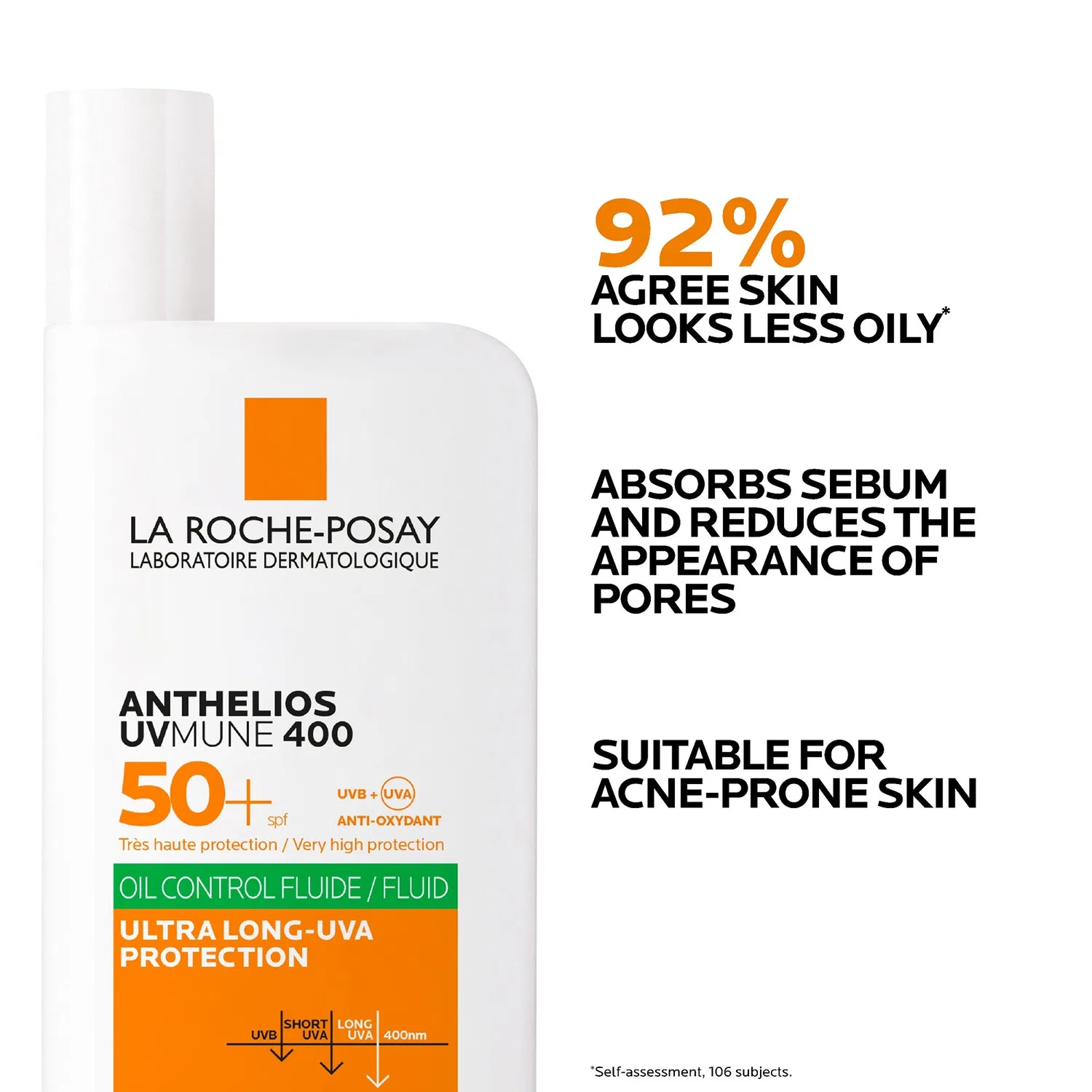 Набор La Roche-Posay — Effaclar для взрослых от угревой сыпи, очищающее и лечебное средство Effaclar , 400 мл — фото 3