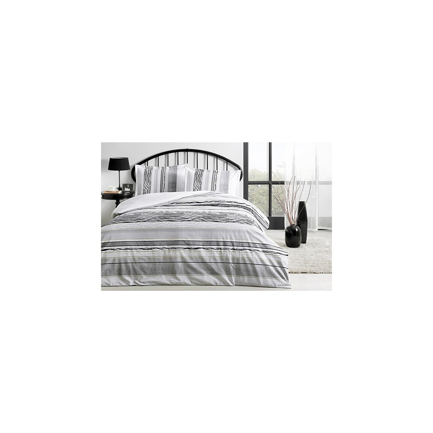 

Ozdilek Grise King Size Комплект постельного белья King Серый
