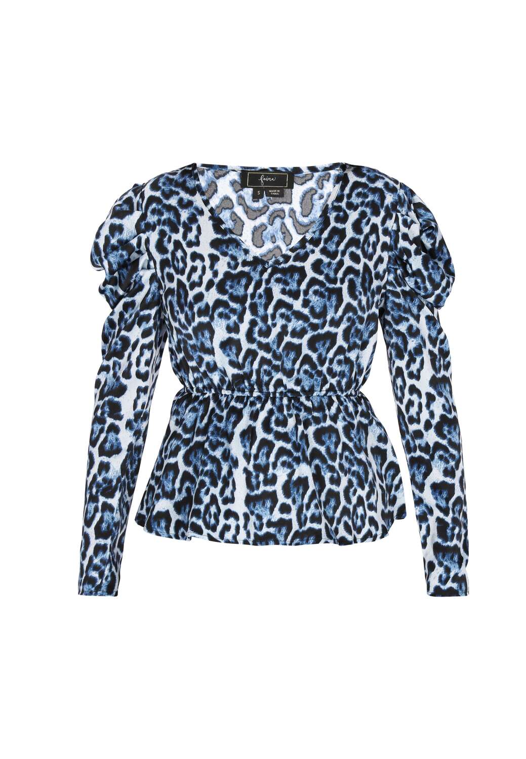 

Faina Блузка 'Festive' в цвете Navy, Light Blue
