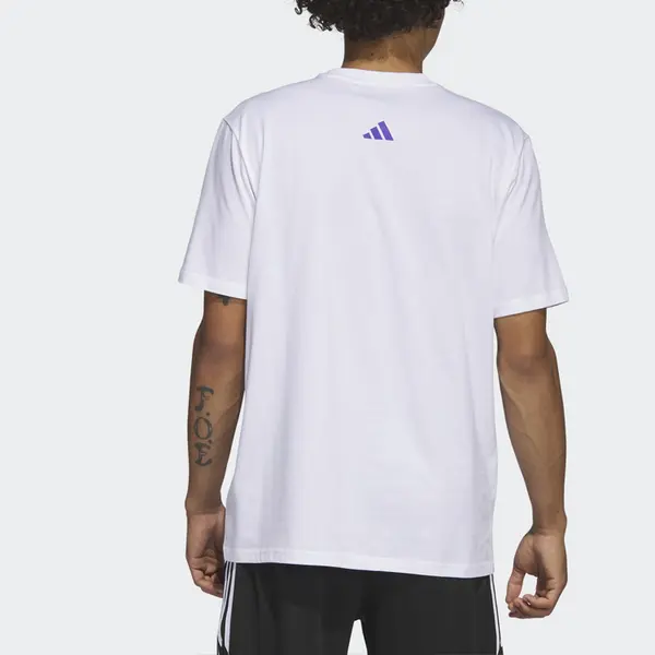 Футболка kobe crazy 1 Adidas, белый — фото 3