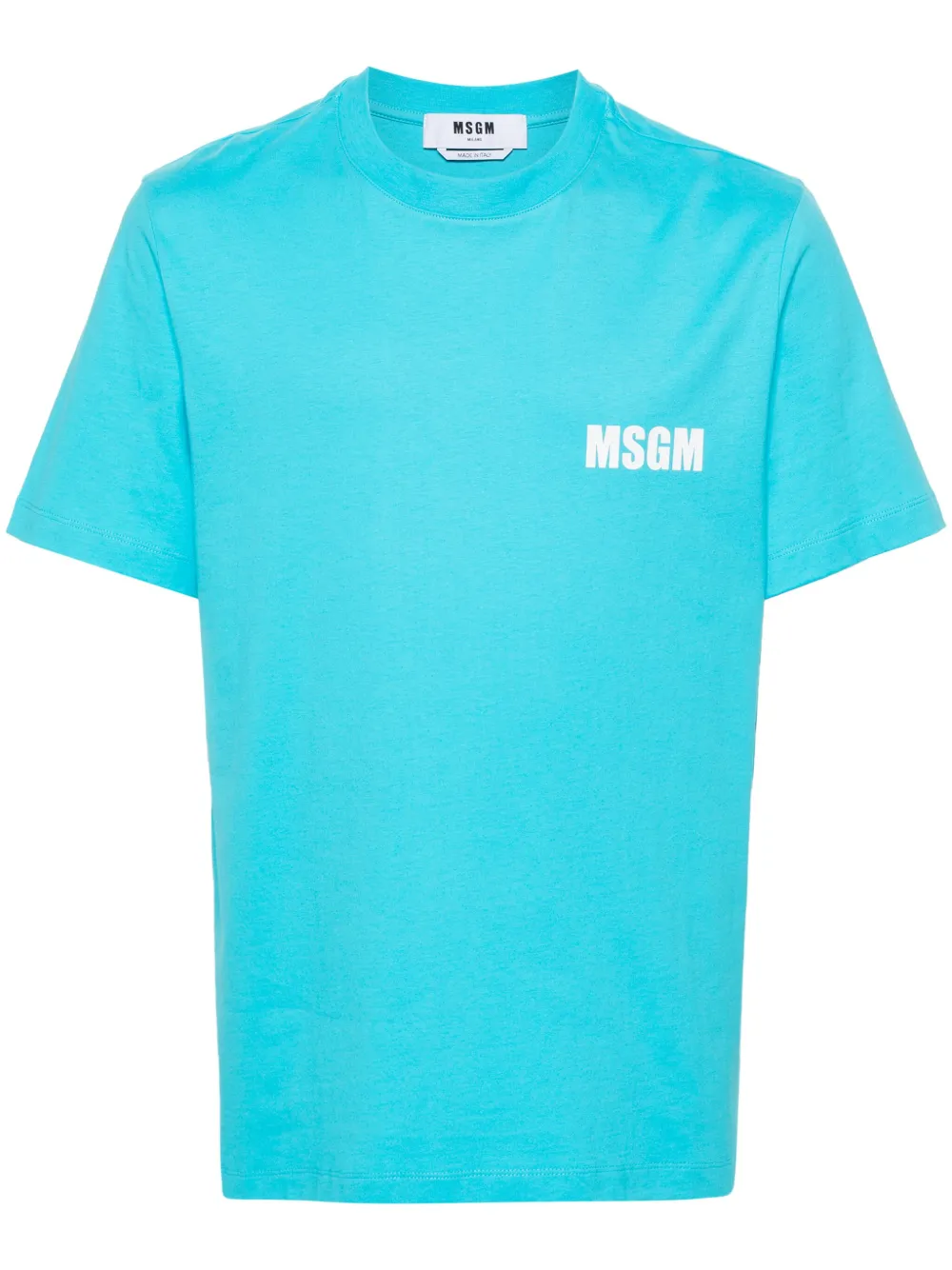 

Футболка с логотипом MSGM, синий