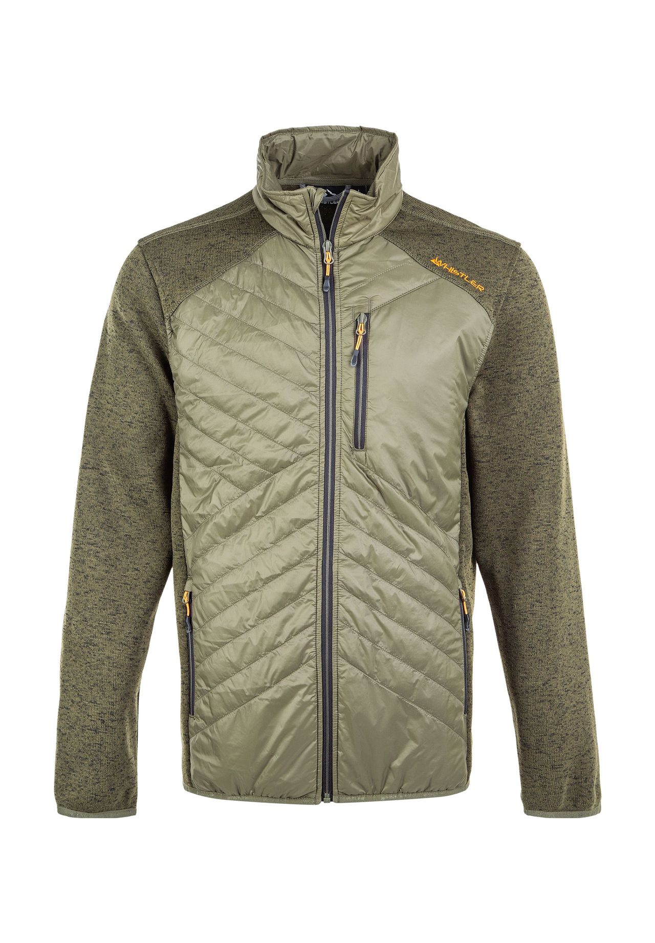 

Куртка JAYDEN FLEECE HYBRID в современном стиле WHISTLER, цвет Ivy Green