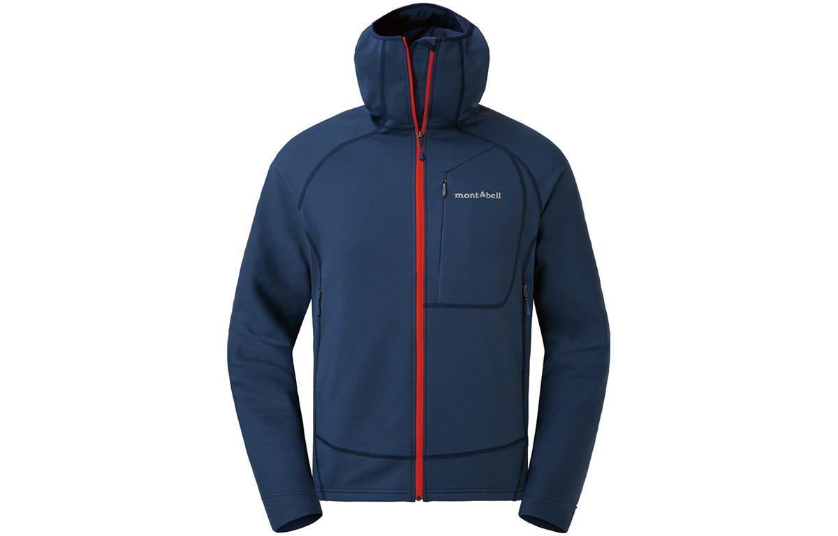 

Флисовая толстовка мужская Moderate MONTBELL, marine синий/dknv