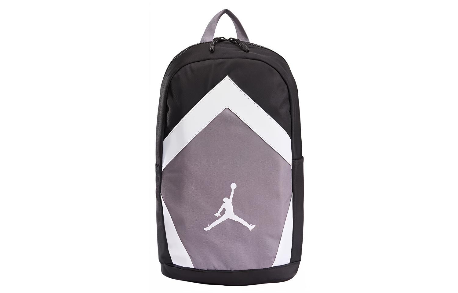 

Полиэстеровый рюкзак Unisex черный/серый/белый Jordan