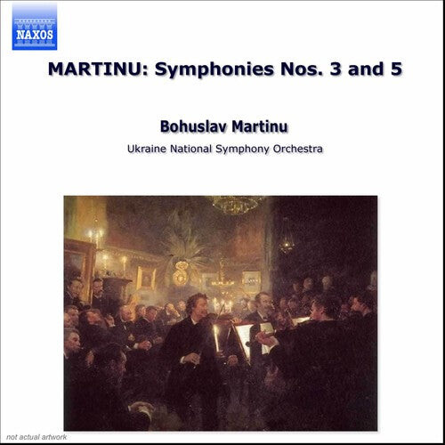 

CD диск Martinu / Fagen / Nso of Ukraine: Symphonies 3 & 5