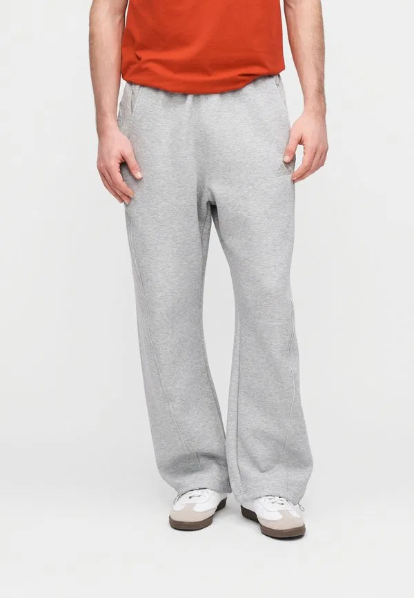 Спортивные штаны spacer с открытым низом Adidas Originals, Medium Grey Heather — фото 4