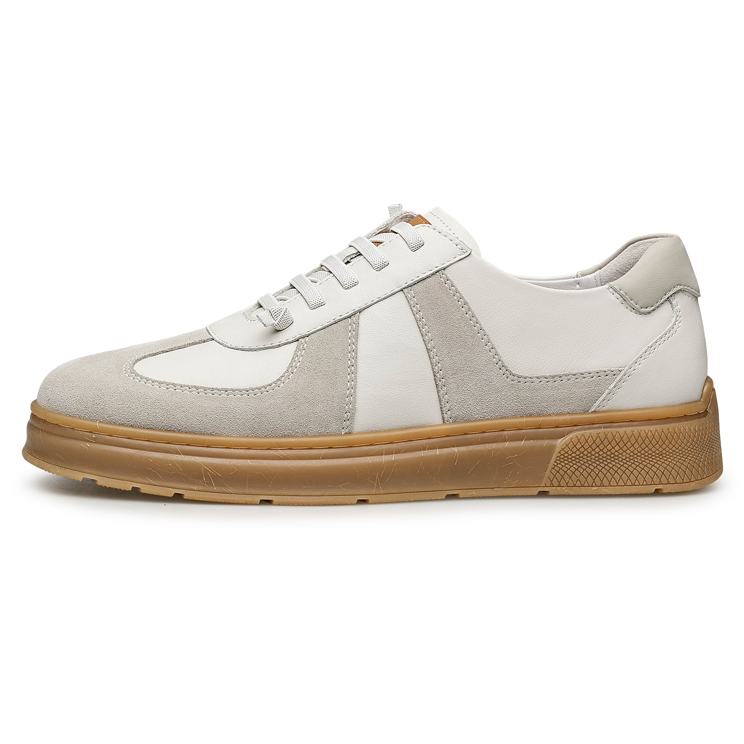ZRO Мужские лоу-топ скейтборд кроссовки белый хаки, цвет White Khaki — фото 3