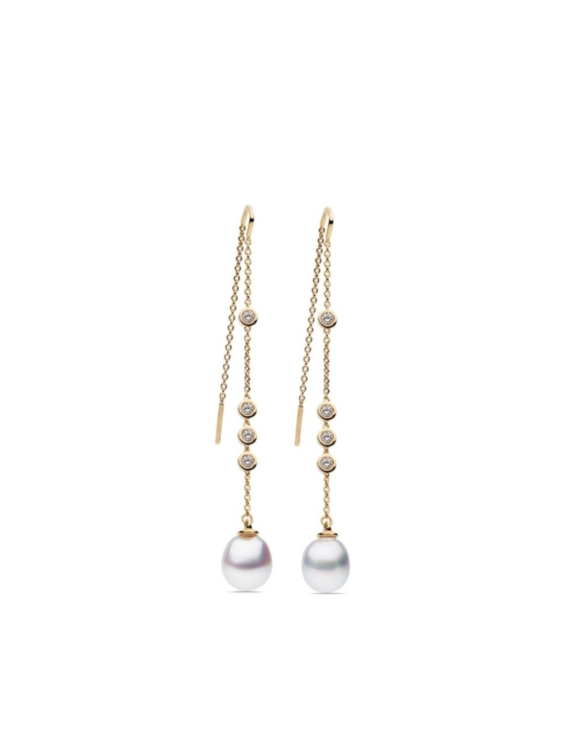 

Серьги-подвески Portia с кристаллами AUTORE MODA, золотой