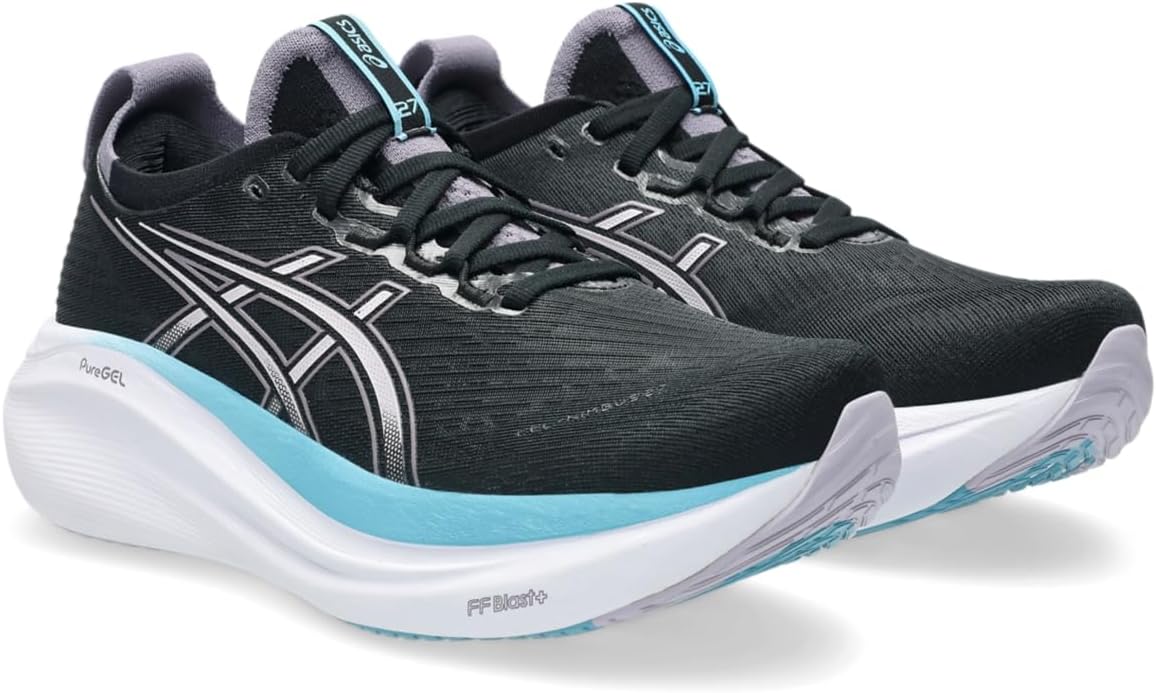 Мужские кроссовки ASICS Hyper MD для легкой атлетики, черный/фиолетовый — фото 2