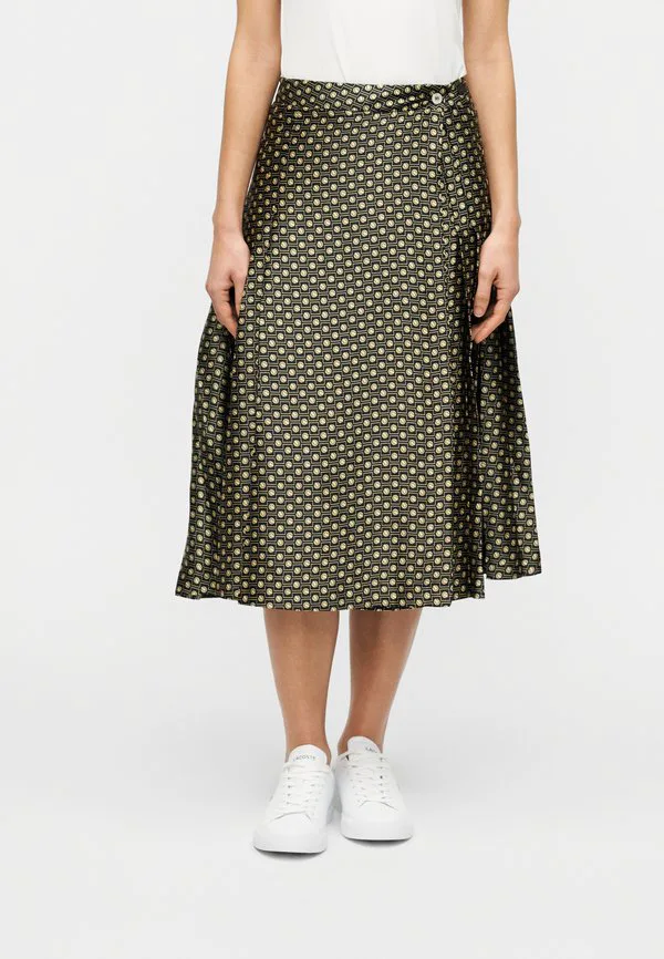 Юбка Lacoste Buffle/Jaune, принт, желтая