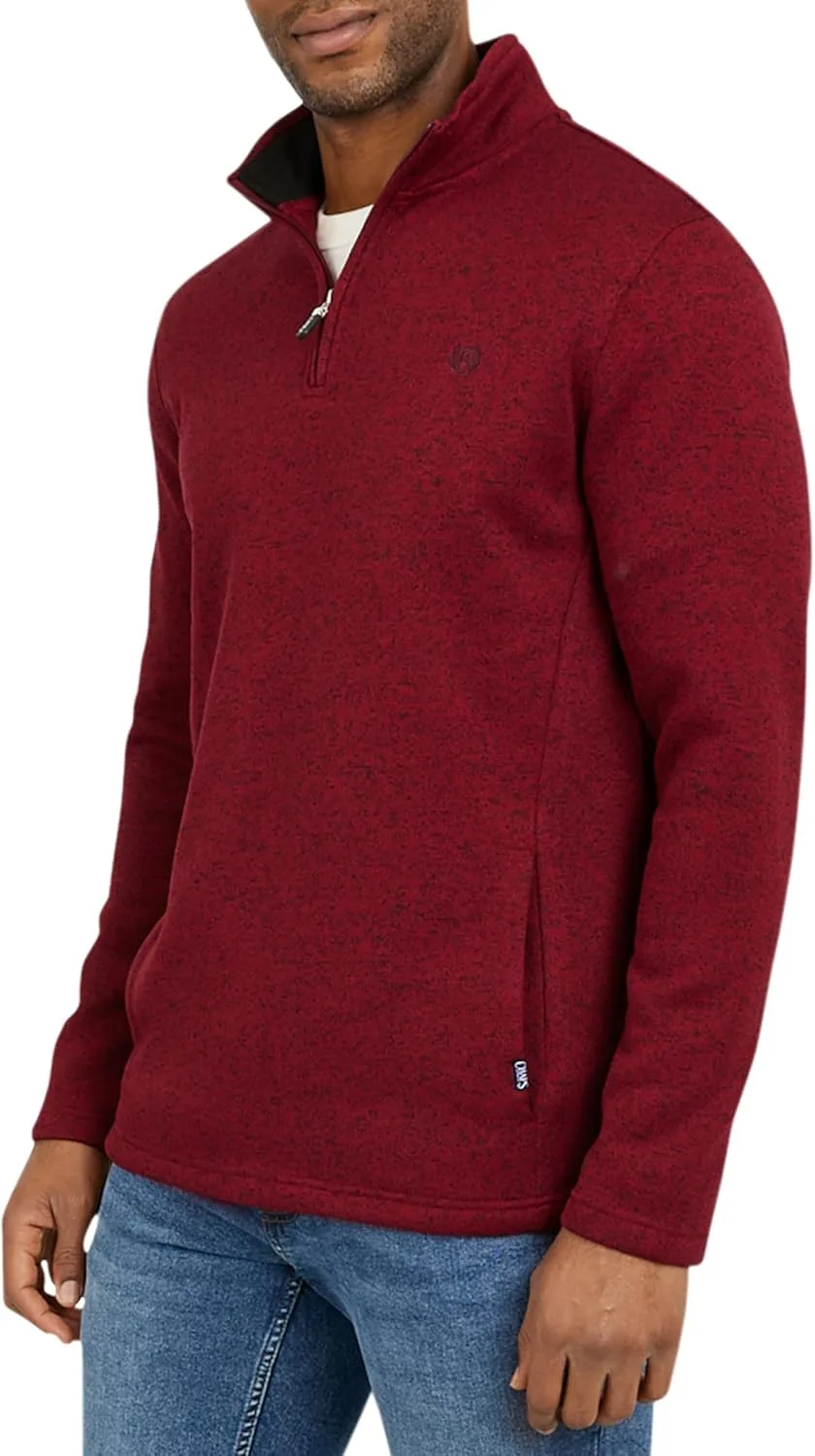 

Chaps мужской флисовый свитер с молнией на четверть, Regular Fit