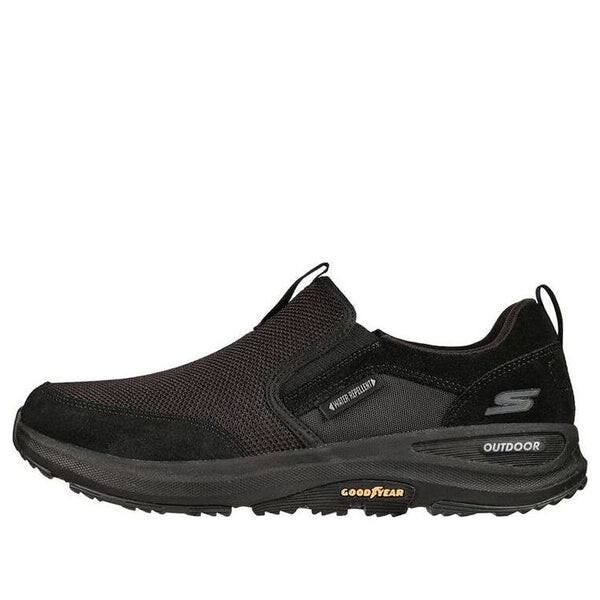 

Кроссовки go walk outdoor andes 'pure black' Skechers, черный