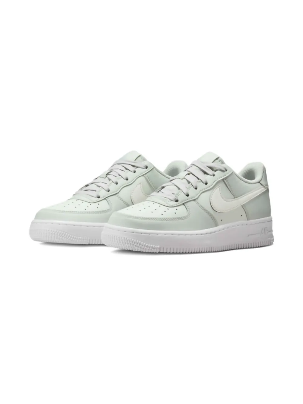 Кроссовки Air Force 1 Light Silver/Spruce Aura Nike Kids, зеленый — фото 2