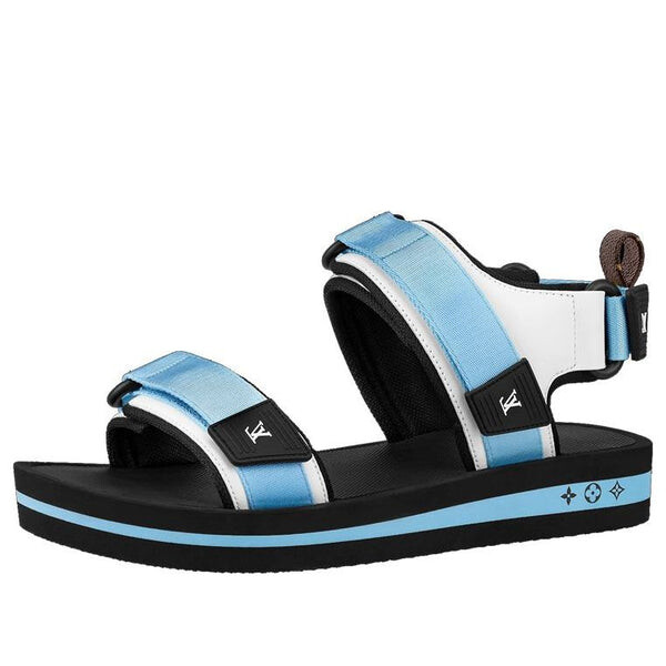 Сандалии arcade sandals 'blue' Louis Vuitton, синий