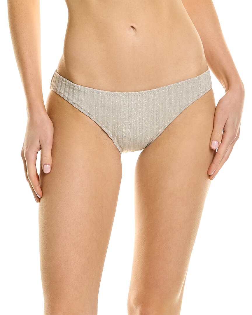 

Однотонные и полосатые плавки бикини Eva Solid & Striped, серебряный
