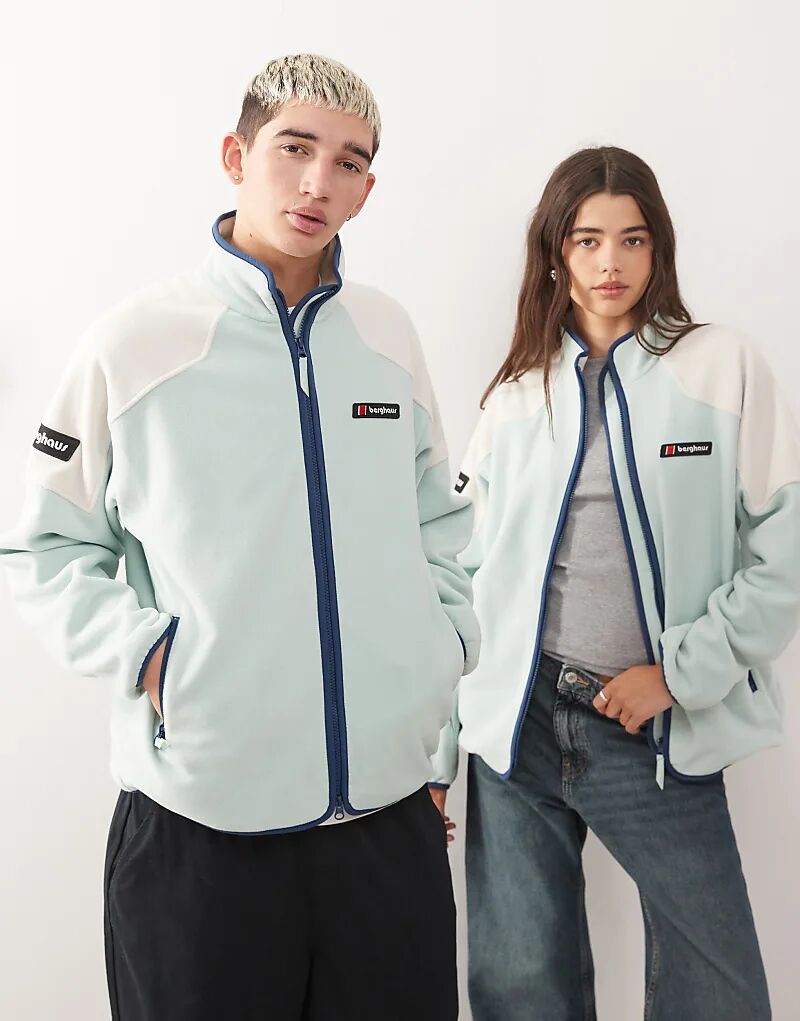 

Флисовая куртка Berghaus Unisex 1997 в зелено-сером цвете