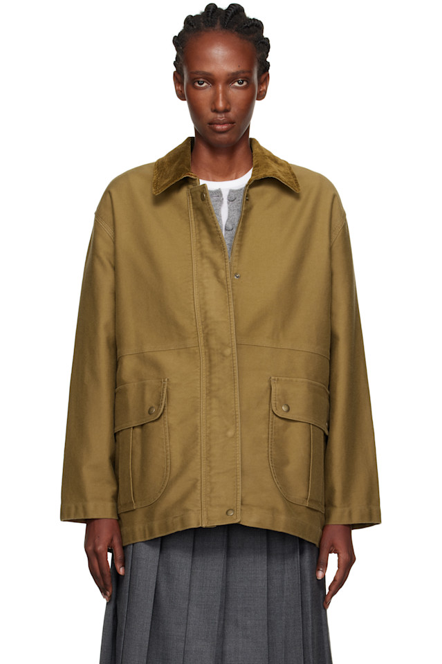 

Хлопчатобумажная куртка для охоты с кротовой шкурой Nothing Written, хаки