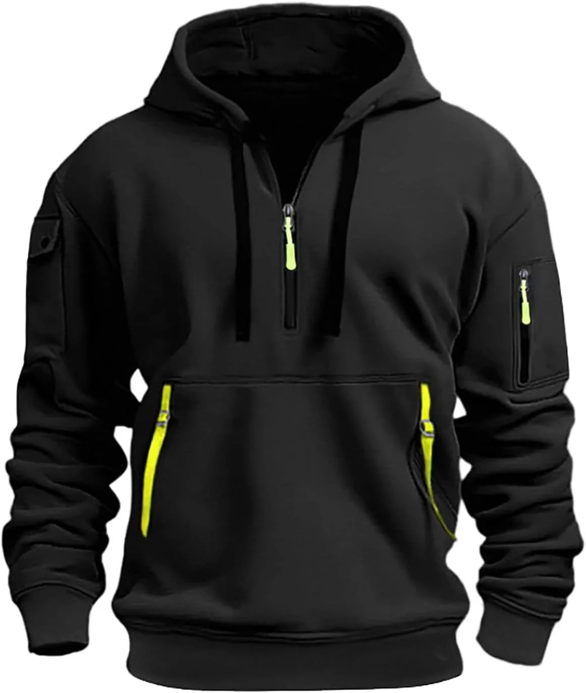 

Толстовка с капюшоном Quarter Zip для мужчин Big and Tall