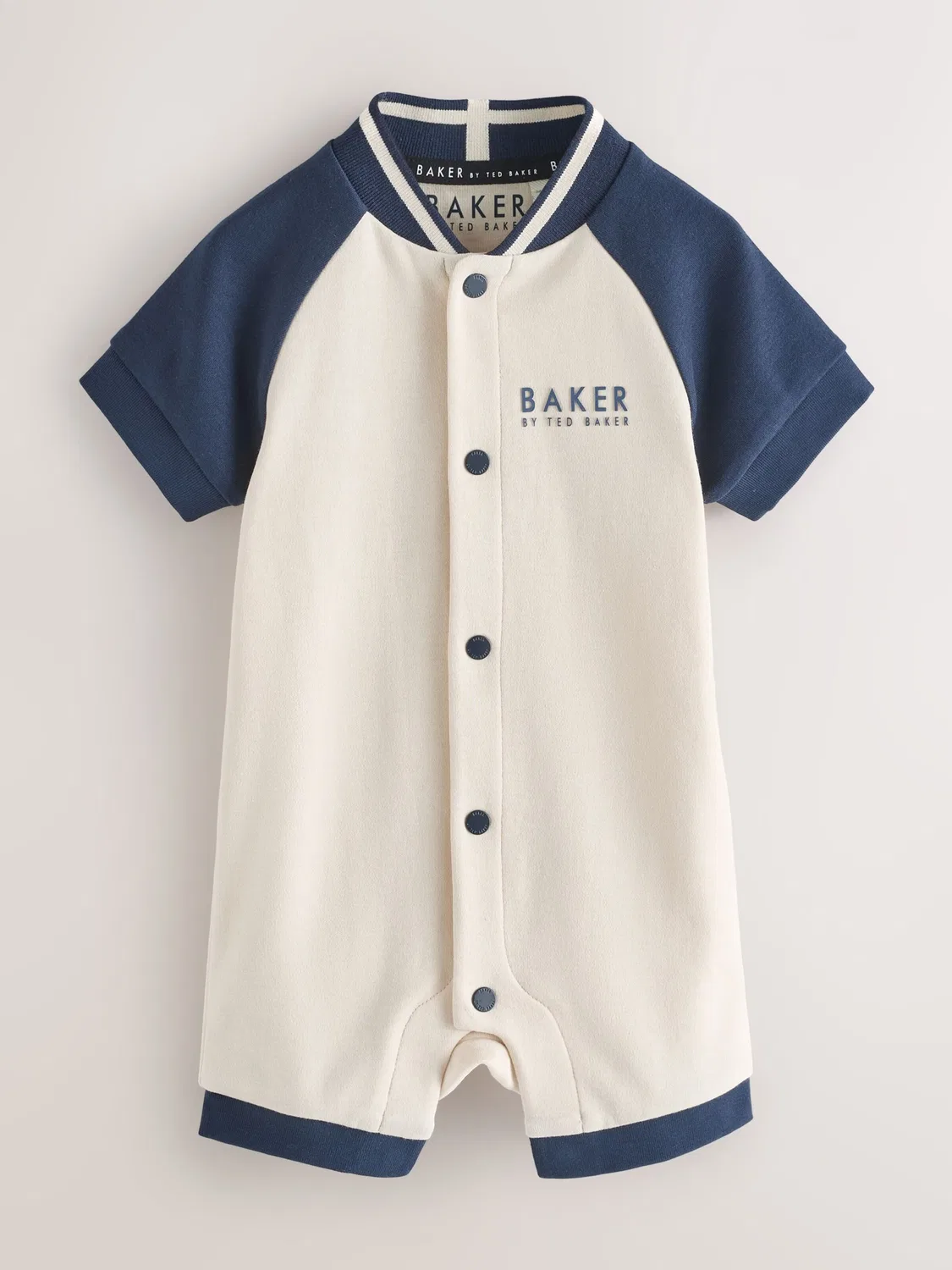 Комбинезон/боди Baker by Ted Baker темно-синий, бежевый — фото 4