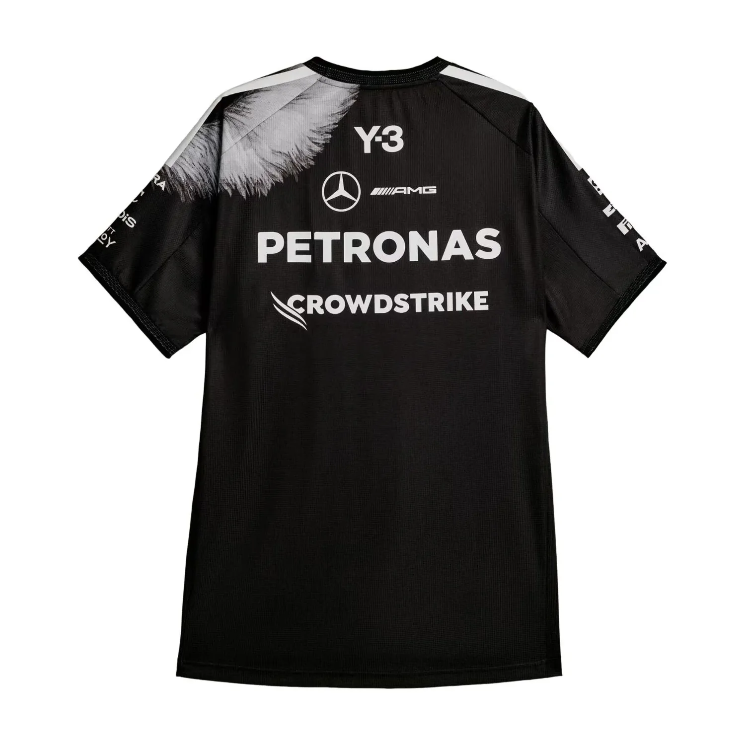 Футболка Adidas Y-3 F1 Mercedes-AMG Petoronas Formula 1 Team Driver 'Black' — фото 2