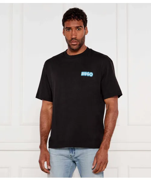 

Футболка Duwood Relaxed fit Hugo, черный