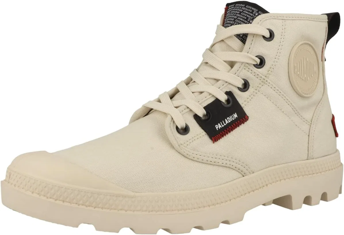 Кроссовки Palladium Unisex Pampa Hi Patch Trainers, 2-Sand — фото 4