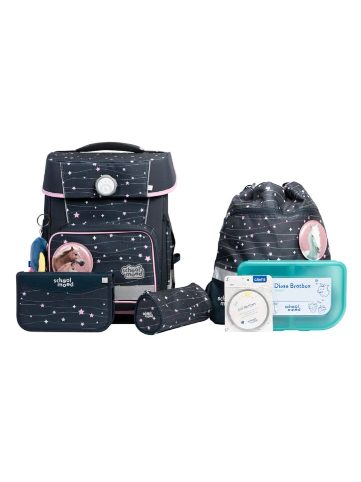 

SCHOOL-MOOD Школьный рюкзак Champion Pro из 7 предметов, цвет «пони»