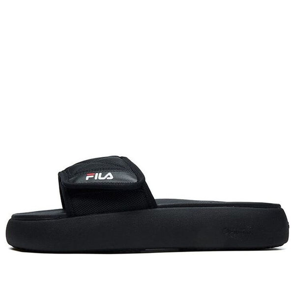 Тапочки lifestyle slippers 'black' Fila Fusion, черный