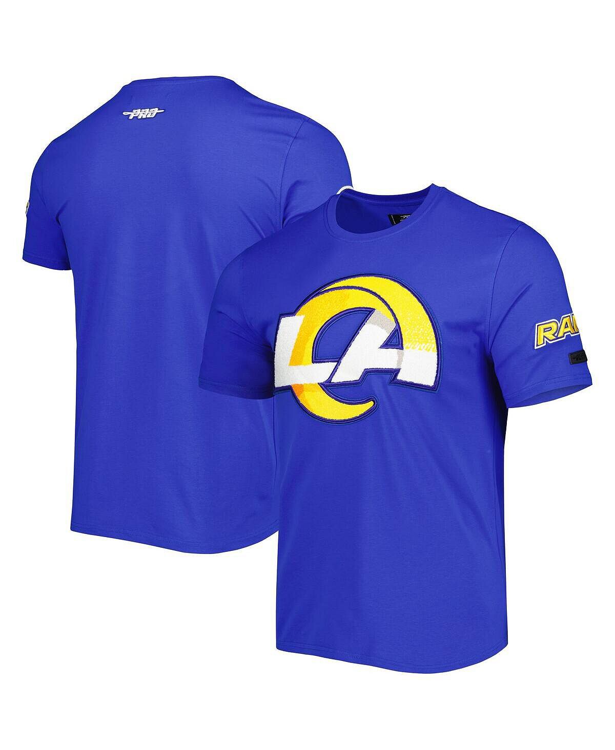 

Мужская футболка Royal Los Angeles Rams Mash Up Pro Standard
