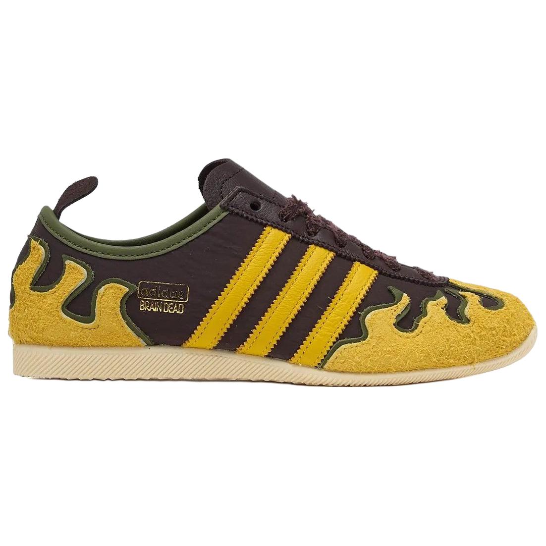 Adidas Брейн Дед Икс Джапан 'Браун Хейзел Еллоу' — Коричнево-желтый, цвет Brown Yellow — фото 3