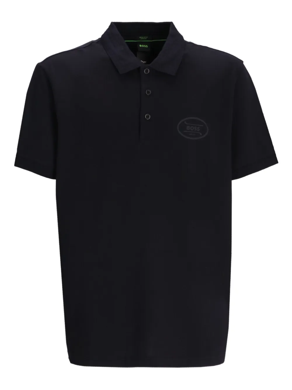 

Рубашка поло с логотипом BOSS, черный