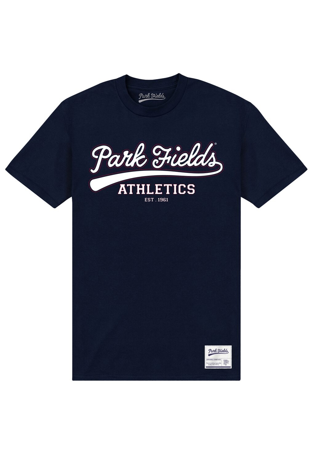 

Футболка с принтом PARK FIELDS VARSITY SIXTY ONE Henry Tiger, темно-синий