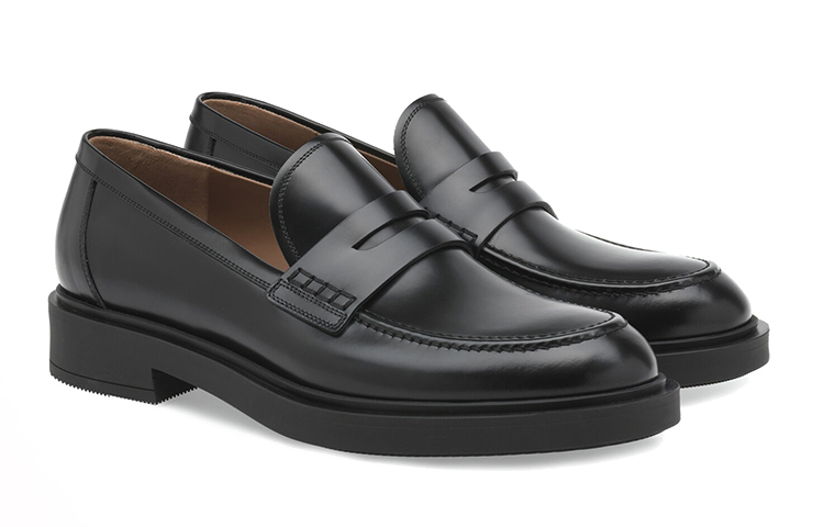 Мужские повседневные туфли Мужские низкие черные GIANVITO ROSSI — фото 3