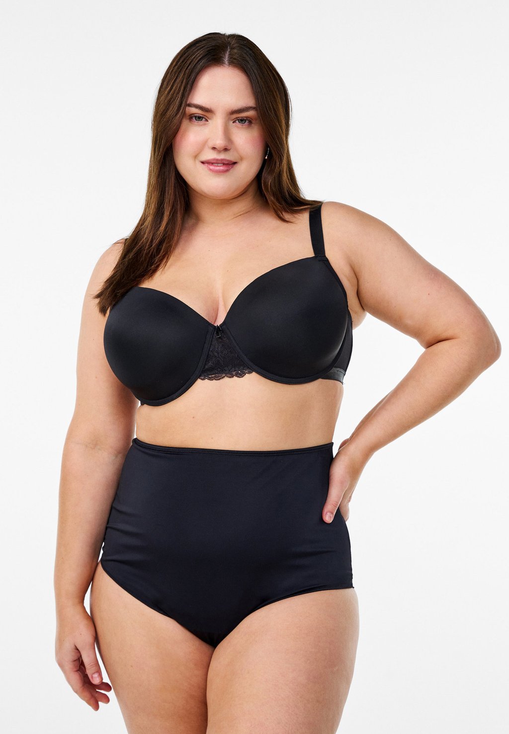

Трусы MIT SUPERHOHEM BUND - Shapewear Devoted By Zizzi, черный