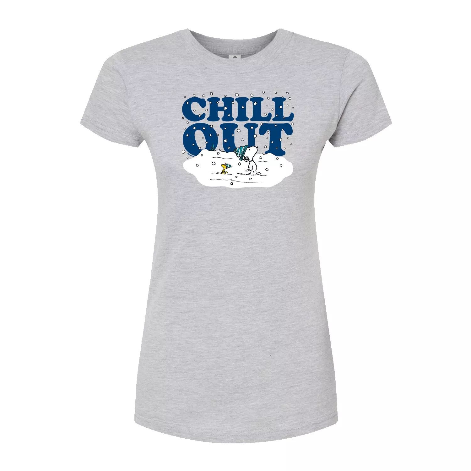 

Детская футболка с графическим рисунком Peanuts Chill Out Licensed Character, серый