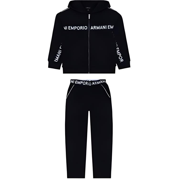 Детская повседневная спортивная одежда EMPORIO ARMANI, черный — фото 3