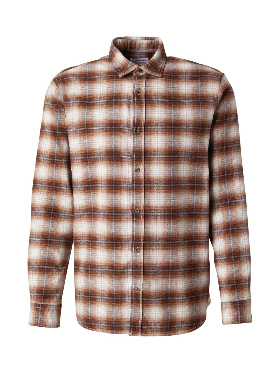 

Рубашка на пуговицах Comfort fit JACK & JONES JACK & JONES JJJOSHUA, Auburn/Dark brown