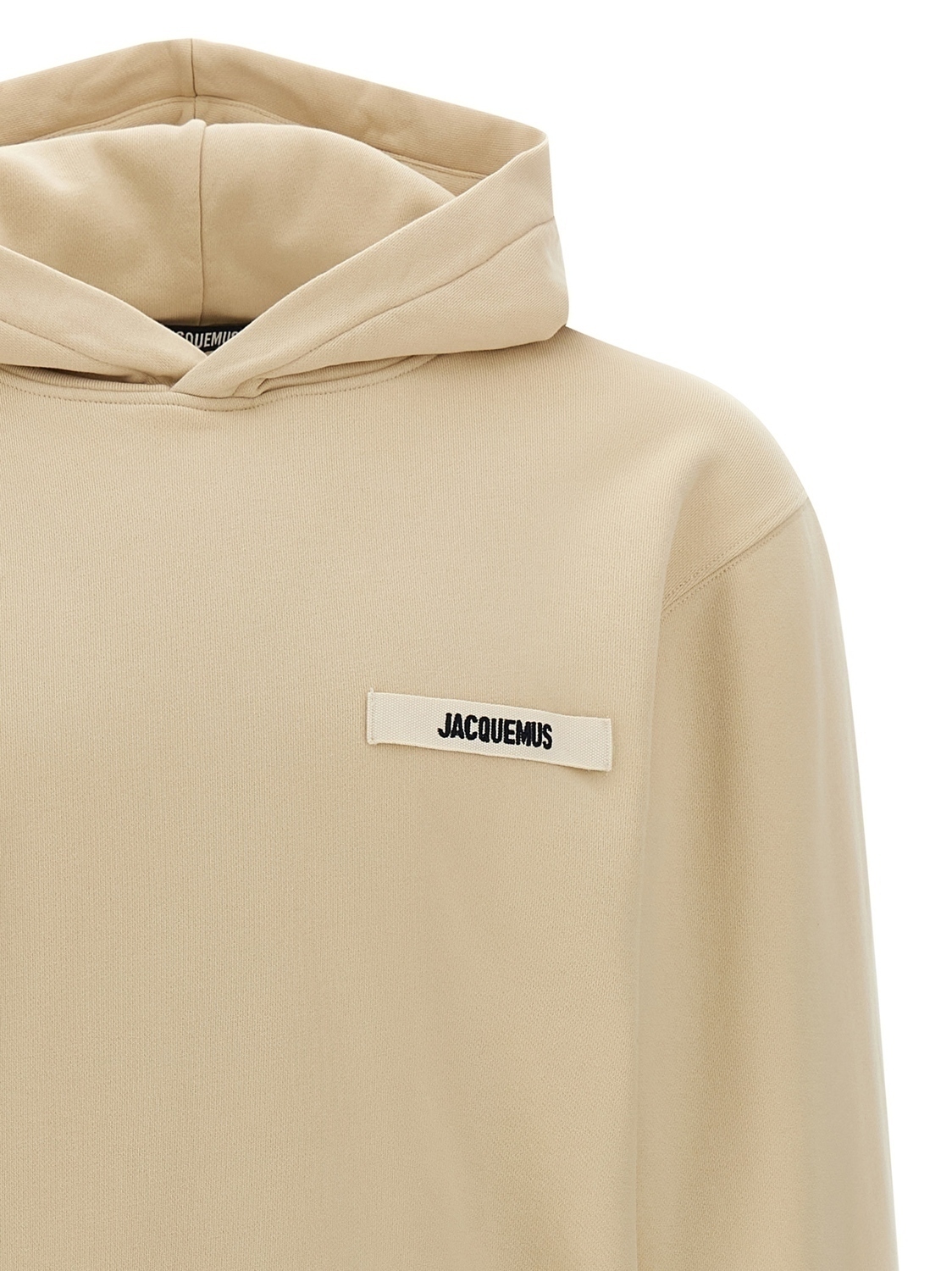 Свитшот 'Le Hoodie Gros Grains' JACQUEMUS, бежевый — фото 3